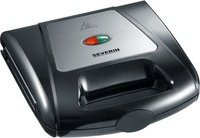 Severin 3in1 Sandwich-Toaster SA 2968 in Edelstahl gebürstet und Schwarz - Bild 1