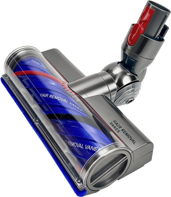 Dyson Anti-Tangle Schnellverschluss-Staubsaugerkopf mit Hochleistungs-Bürstenwalze für kabellose Staubsauger V7, V8, V10, V11, V15 in Multicolour, Breite: 25,0 cm, Höhe: 15,5 cm - Bild 1