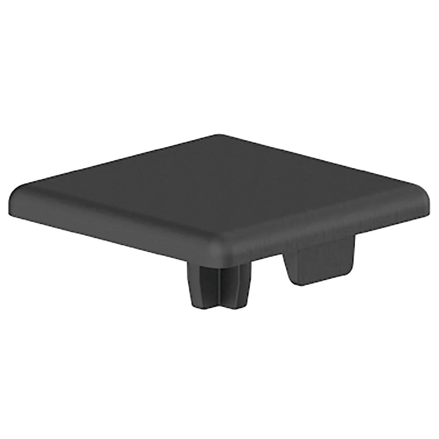Fath Abdeckkappe Item System 1 Kreuz für Aluprofile 40x40 mm, Schwarz, 10 Stück - Bild 2