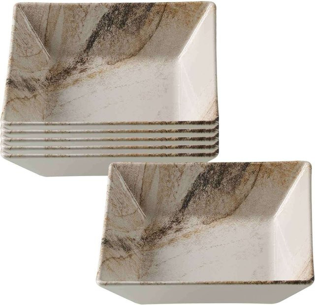 Ritzenhoff & Breker Schalen Arezzo aus Keramik, 6er Set, Braun/Mehrfarbig, Durchmesser: 17 cm - Bild 1