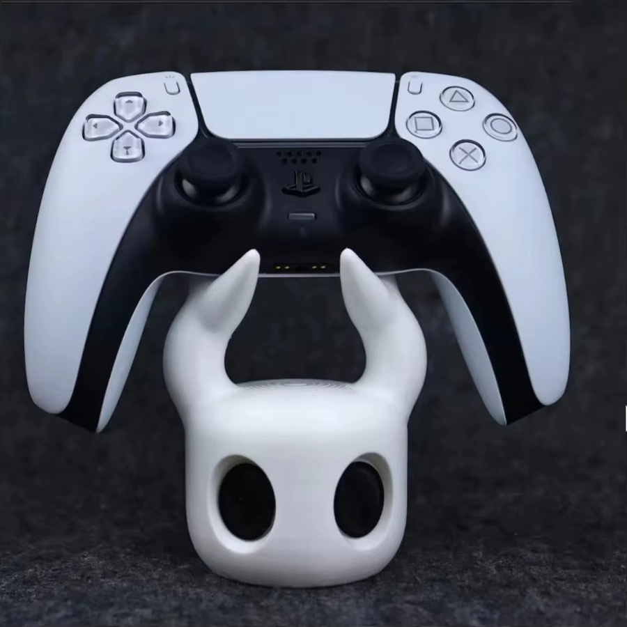 Bandai Hollow Knight Game Controller-Ständer in Weiß für PS4, PS5 und Nintendo Switch als universeller Desktop-Display-Halter - Bild 2