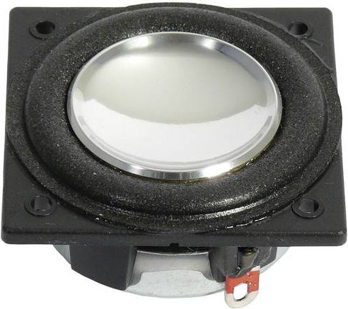 Visaton BF 32 Breitbandlautsprecher 2W 4 Ohm Silber - Bild 1