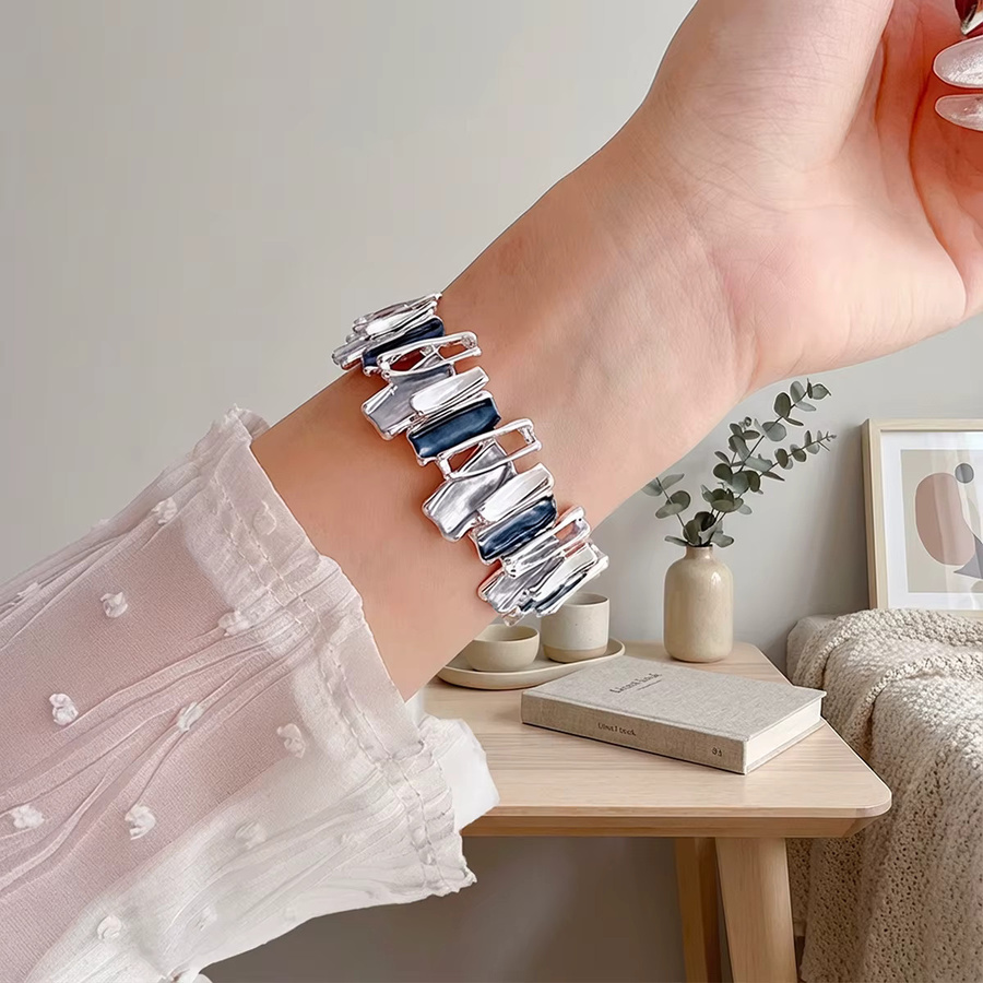 FancyWrist Uhrenarmband Edelstahl, Silber, Unisex - Bild 1