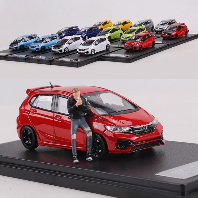Maisto Micro Garage 1:64 Fit GK5 RS Simulationsautomodell, Gelb, Metall - Bild 1
