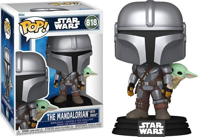 Funko Star Wars The Mandalorian mit Grogu, Einzelfigur - Bild 1