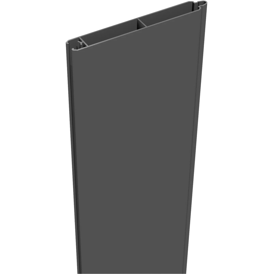 GroJa Steckzaun-Füllung Lumino aus Aluminium in Anthrazitgrau, Höhe: 180 cm, Breite: 15 cm, Tiefe: 2 cm - Bild 2