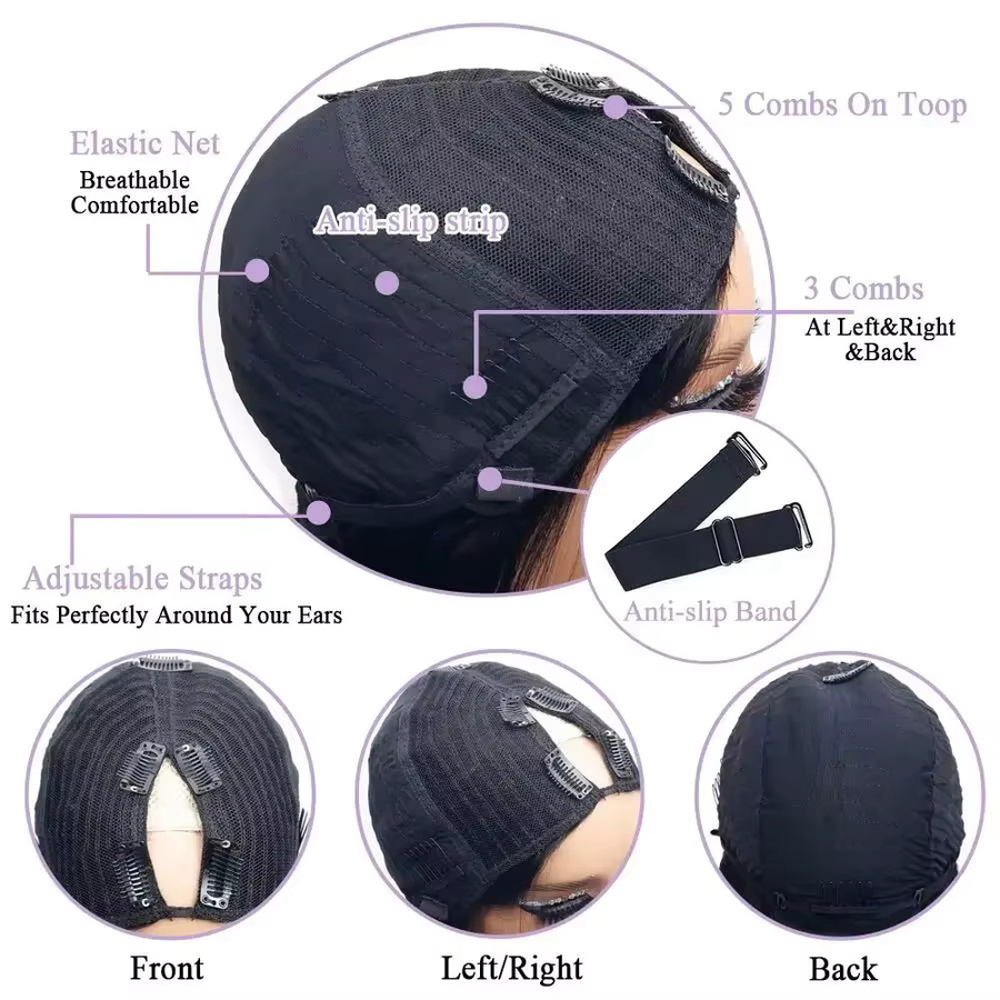 TAHIKIE Body Wave Echthaarperücke, 28-30 Zoll, Damen - Bild 6