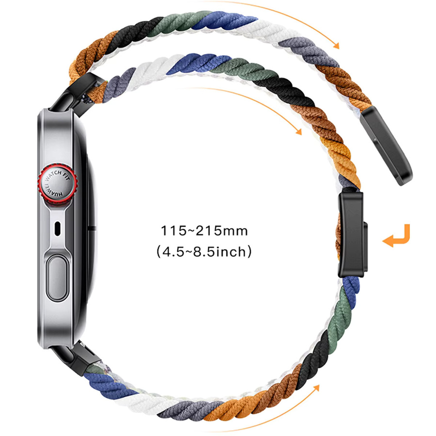 Geekthink Uhrenarmband Nylon, Magnetisch, Huawei Watch Fit 4/3/4Pro - Bild 3