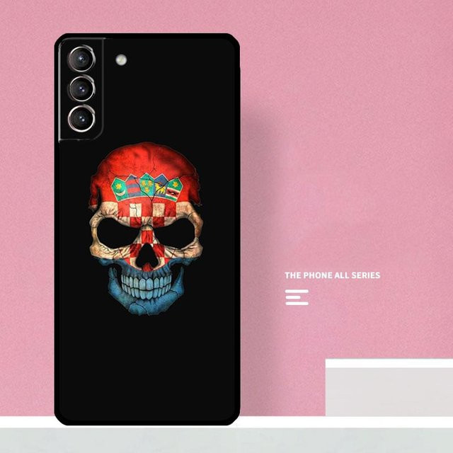 Handyhülle mit Kroatien Flagge für Samsung Galaxy S25 S26 Ultra S24 S23 S22 S21 S20 S10 Plus S25 FE in Multicolor - Bild 1