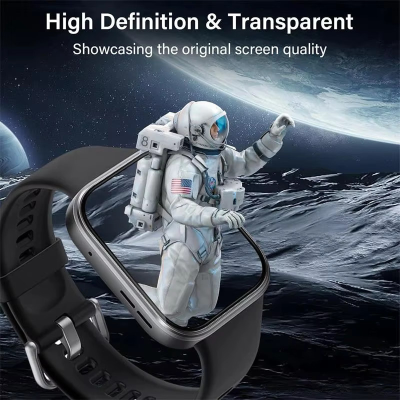 JBAILI Displayschutzfolie für Huawei Watch Fit4 Fit4Pro, transparent - Bild 4