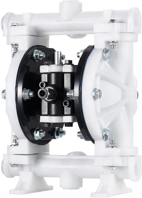 Luftbetriebene Doppelmembranpumpe von Buying Solutions, MB in Weiß mit Polypropylen-Gehäuse und max. 16,66 l/min Förderleistung - Bild 1