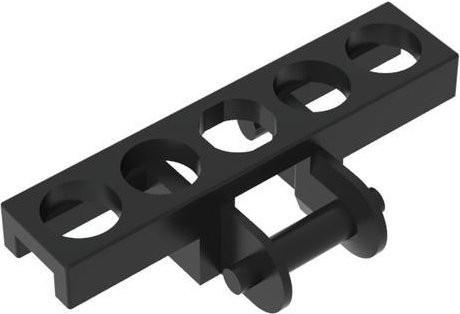 Alibricks Gelenk-Kettenrad Bausteine Set, 50-teiliges Set, schwarz, ab 14 Jahren - Bild 1