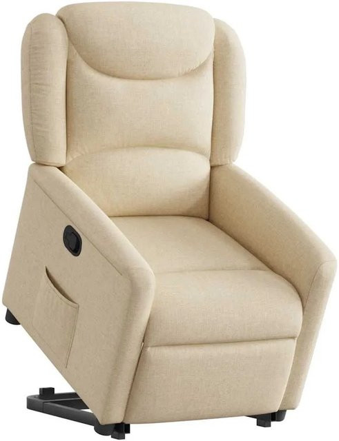 vidaXL Relaxsessel mit Aufstehhilfe in Beige aus Stoff - Bild 1