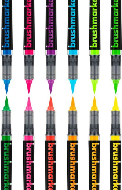 Karin Brushmarker PRO Set mit 12 Neon Farben in Multicolour - Bild 1