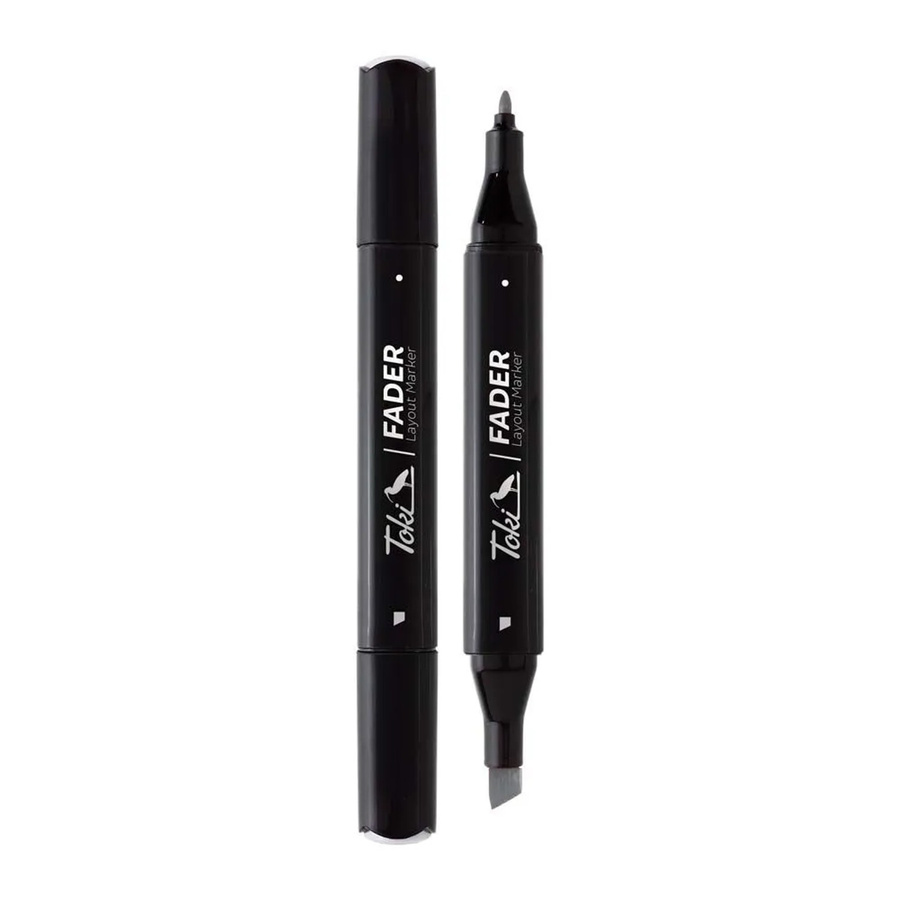 Toki Marker Fader Permanent Marker mit Chisel Tip in 66 Farben Cold Grey CGII5 - Bild 2