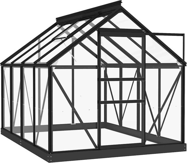 VD Home Furnishing Ersatz-Gewächshausglasplatten aus gehärtetem Glas, 16 Stück, transparent - Bild 1