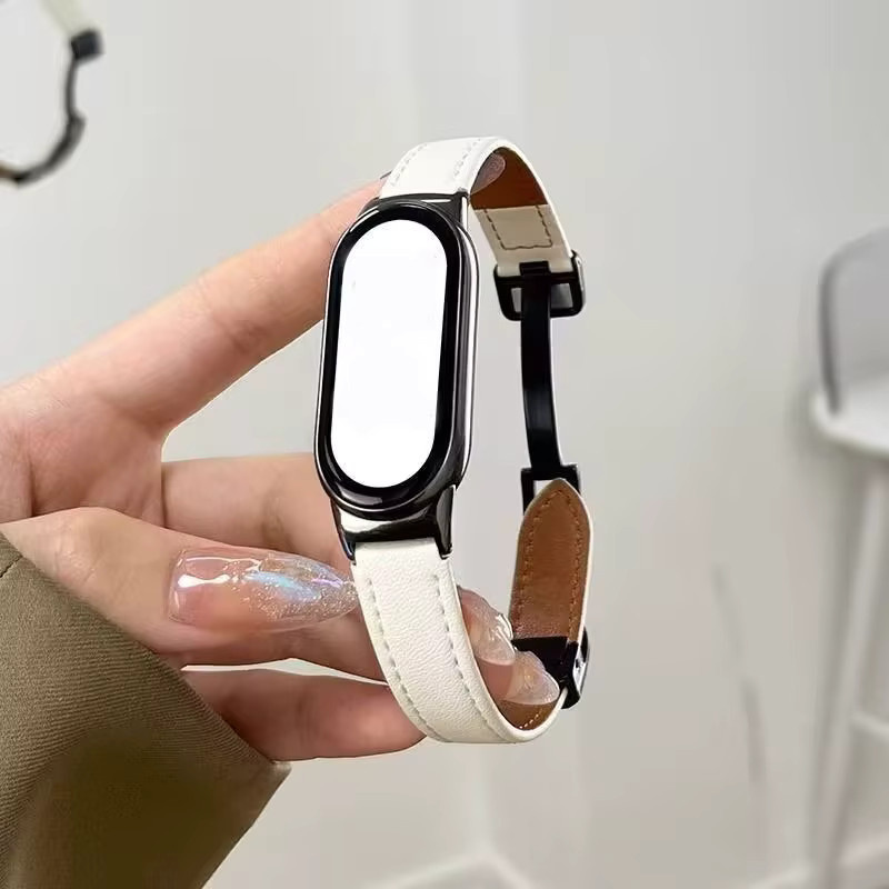 Xiaomi Uhrenarmband, Silikon, Weiß, Unisex - Bild 1
