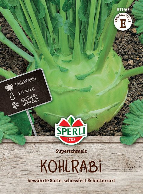 SPERLI Kohlrabi-Samen Superschmelz - Bild 1