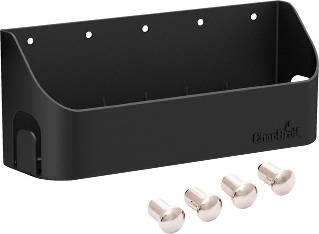 Char-Broil Gear Trax Combo Kit Besteckhaken aus Edelstahl in Schwarz - Bild 1