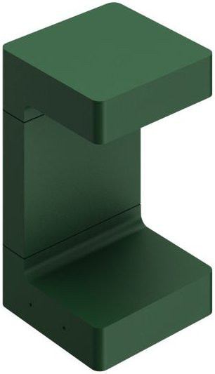 Flos Casting C150 Outdoor LED Pollerleuchte aus Aluminium in Grün - Bild 1