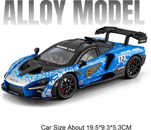 Linyi toy car Senna P1 Sportwagen, Diecast, 1:24, ab 14 Jahren - Bild 1