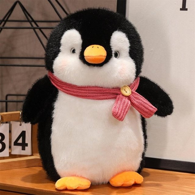 Kidsly Pinguin-Plüschtier, Tierpuppe, 35cm, ab 3 Jahre - Bild 1