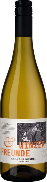Winzerfreunde Pinot Grigio Weißwein, Baden, 2024, trocken, 0,75 l - Bild 1