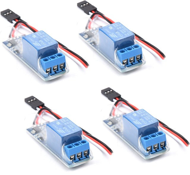 Readytosky PWM Elektronischer Relaisschalter für RC Flugzeug DIY Modell, Zubehör, Blau - Bild 1