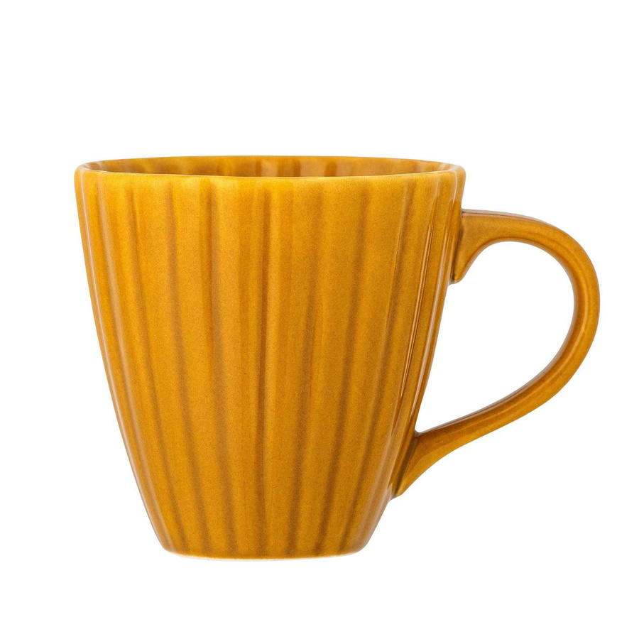 Bloomingville Becher aus Keramik in Gelb Latina - Bild 1