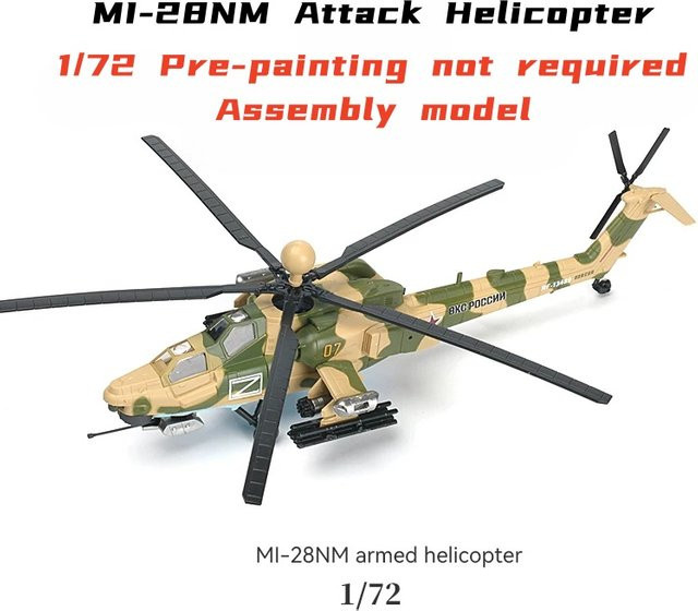 Revell Russischer Mi-28NM Super Night Hunter Gunship, Bausatz, Maßstab 1:72 - Bild 1