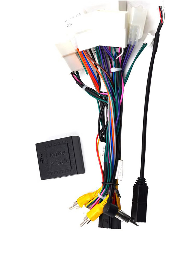 16-Pin Android Kabelbaum Stromkabel Adapter mit Canbus für Toyota Corolla, Camry und RAV4 in Multicolour - Bild 2