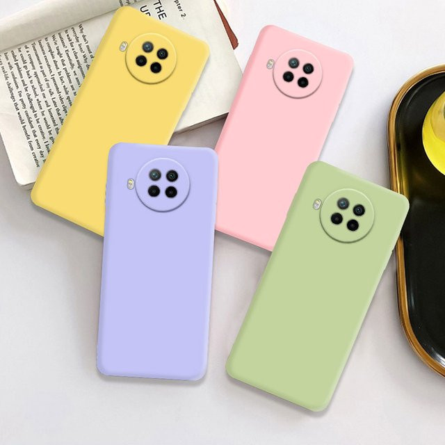 Xiaomi Handyhülle aus weichem Silikon TPU für Xiaomi 10T Lite und Xiaomi 10i 5G in Gelb und Multicolour - Bild 1