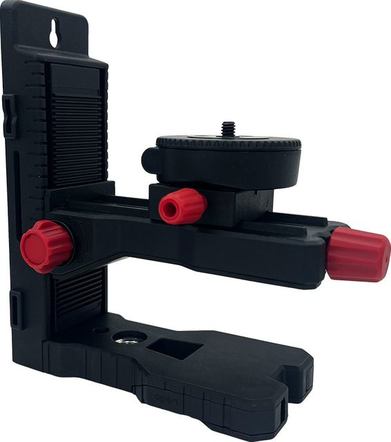 Heipoe DJ1200-A L-förmige magnetische Laser-Nivellierhalterung zur Wandmontage mit 5/8 und 1/4 Zoll Anschluss - Bild 1