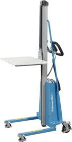 HanseLifter Minilift E-MES100-17 Elektro-Hochhubwagen in Blau - Bild 1