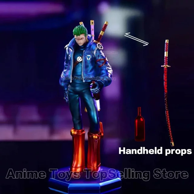 Bandai One Piece Roronoa Zoro Figur, 24 cm, PVC Statue - Bild 1