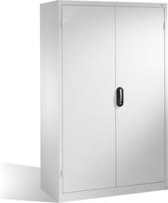 C+P Werkzeugschrank mit Drehtüren und Schubladen in Lichtgrau, H: 195 cm, B: 120 cm, T: 60 cm - Bild 1