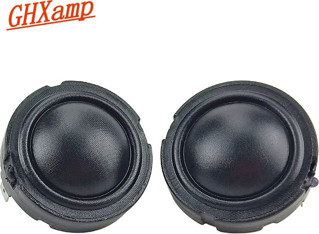 GHXAMP Hochtöner-Lautsprecher aus Neodym-Seide, 40 mm, 25-adrig, 92 dB, 4 Ohm, Schwarz - Bild 1