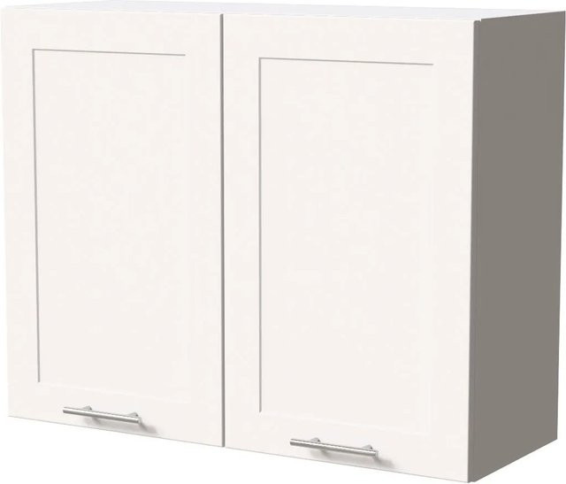 Feldmann-Wohnen Hängeschrank Oslo Küchenschrank Weiß Matt B/T/H: 90 x 32,5 x 72 cm - Bild 1