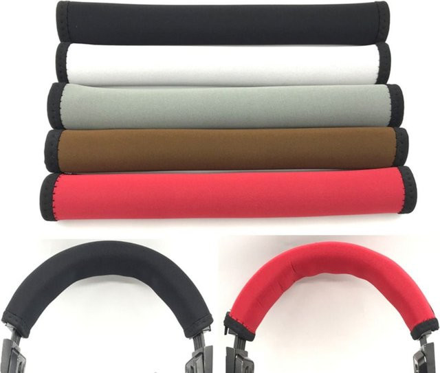 Audio Technica Kopfhörer Schutz Zipper Stirnband in Braun und Multicolour für ATH SR9 MSR7 M20 M30 M40 M40X M50X M70x WS550IS SX1 - Bild 1