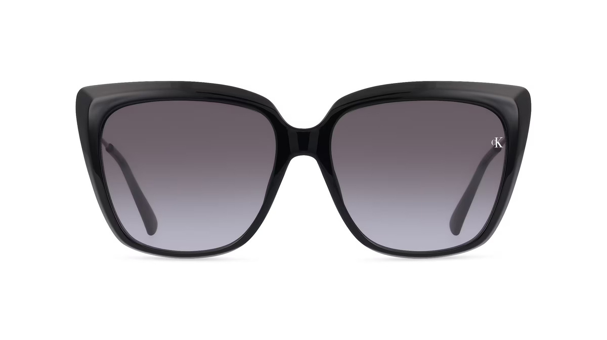 Calvin Klein CKJ22601S Sonnenbrille Butterfly, Vollrand, Kunststoff, schwarz, Damen - Bild 1