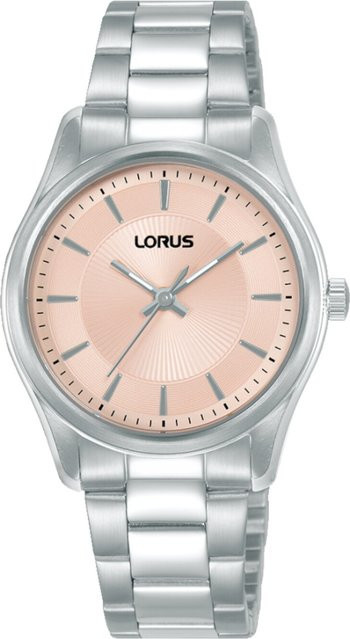 Lorus Damenuhr, Quarz, Edelstahl, Pink, 31 mm, 5 ATM - Bild 1