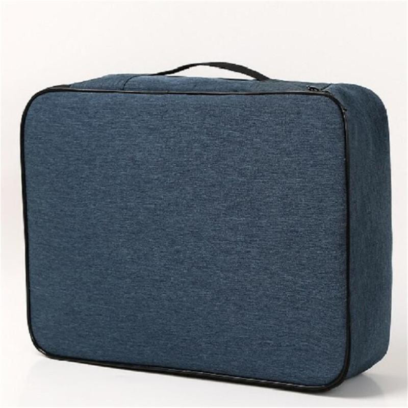 Yiran Furniture Dokumenten-Organizer in Schwarz aus Polyester für A4 Dokumente und Reisepässe - Bild 6