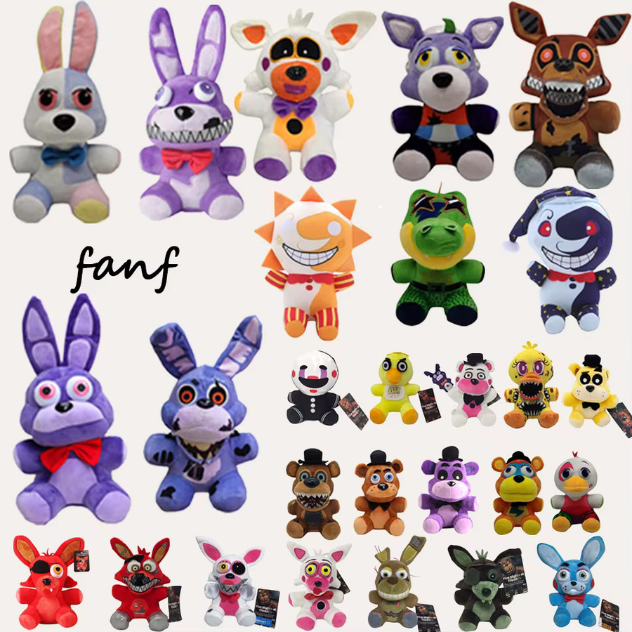 Bandai Five Night at Freddy's Bonnie Bear Foxy, Plüschtiere, 18 cm - Bild 2