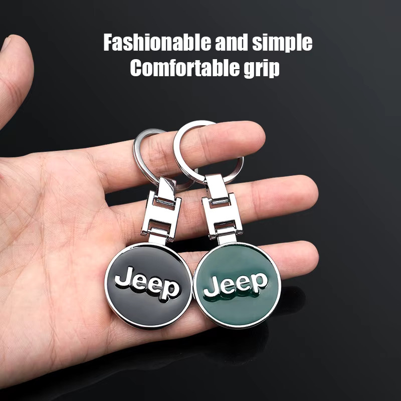 Jeep Schlüsselanhänger, Metall, Auto-Emblem - Bild 4