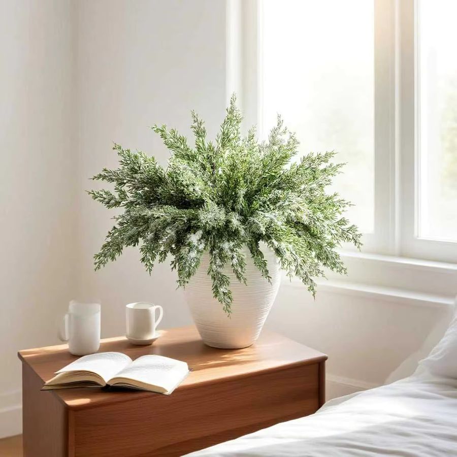 Künstliche Tarzon Blätter von smr in Grün für Dekoration von Tisch, Garten und Hochzeit - Bild 5