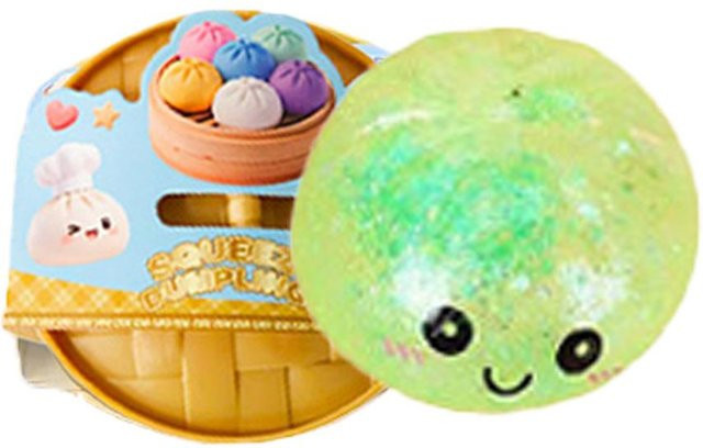 Topmix Glitzer Teigtasche Squishies, Mystery Box, buntes Essen, Sensorisches Fidget Spielzeug, Anti Stress Knetball - Bild 1