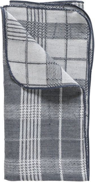 Costa Nova Serviette Carolina Blau Karo B: 47 cm, L: 47 cm, 6er Pack - Bild 1
