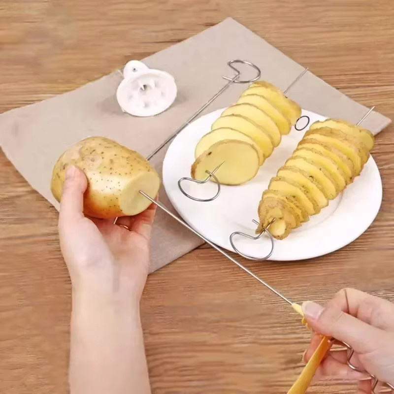 Küche Wirbelwind Kartoffel Spiralschneider und Gemüse Slicer als praktisches Küchenwerkzeug - Bild 2