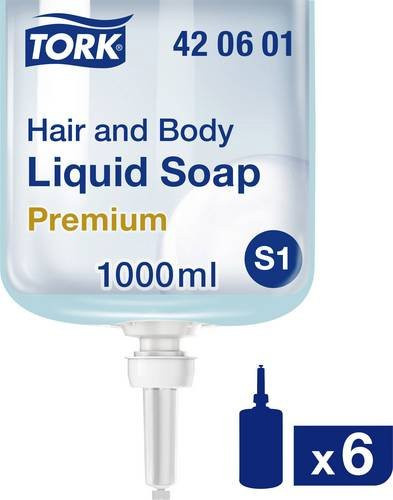 Tork Hair and Body Flüssigseife, 1000 ml, Unisex - Bild 1