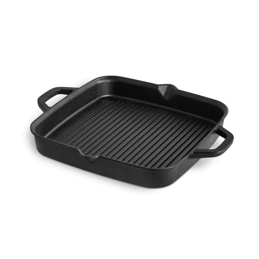 Burnhard Grillpfanne aus Gusseisen in Schwarz - Bild 1